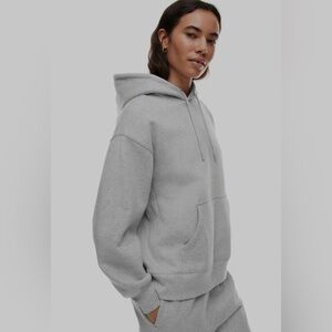 grey hoodie from Aritzia